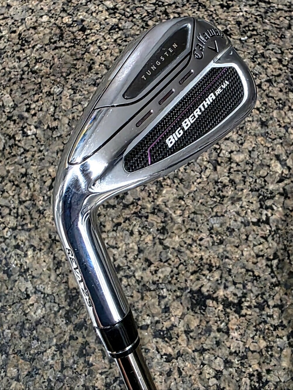 Callaway Golf Big bertha reva 23 tungsten single 8 iron left handed steel shaft